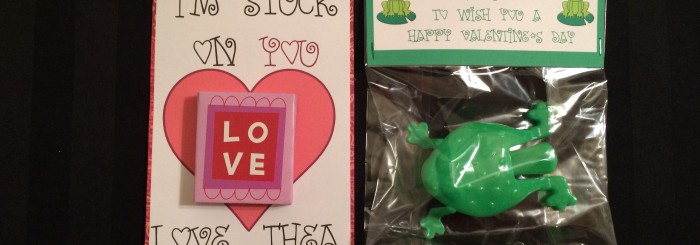 Printable Valentines (Stickers and Frogs)