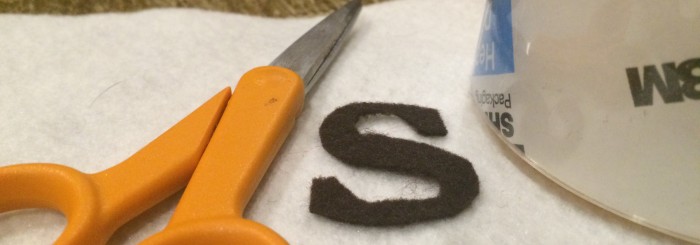How to cut felt