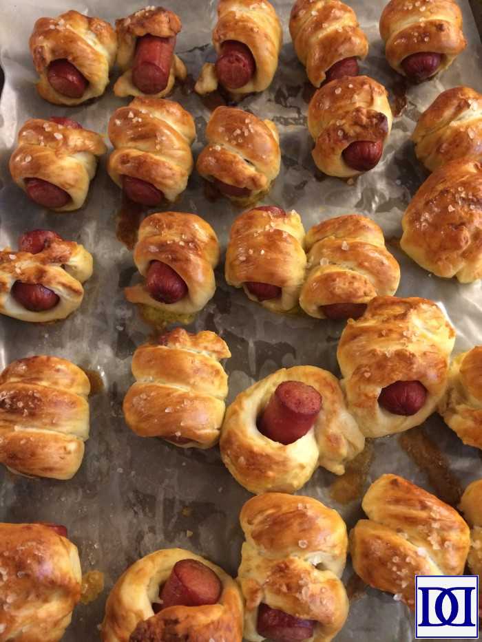 Mini Pretzel Dogs