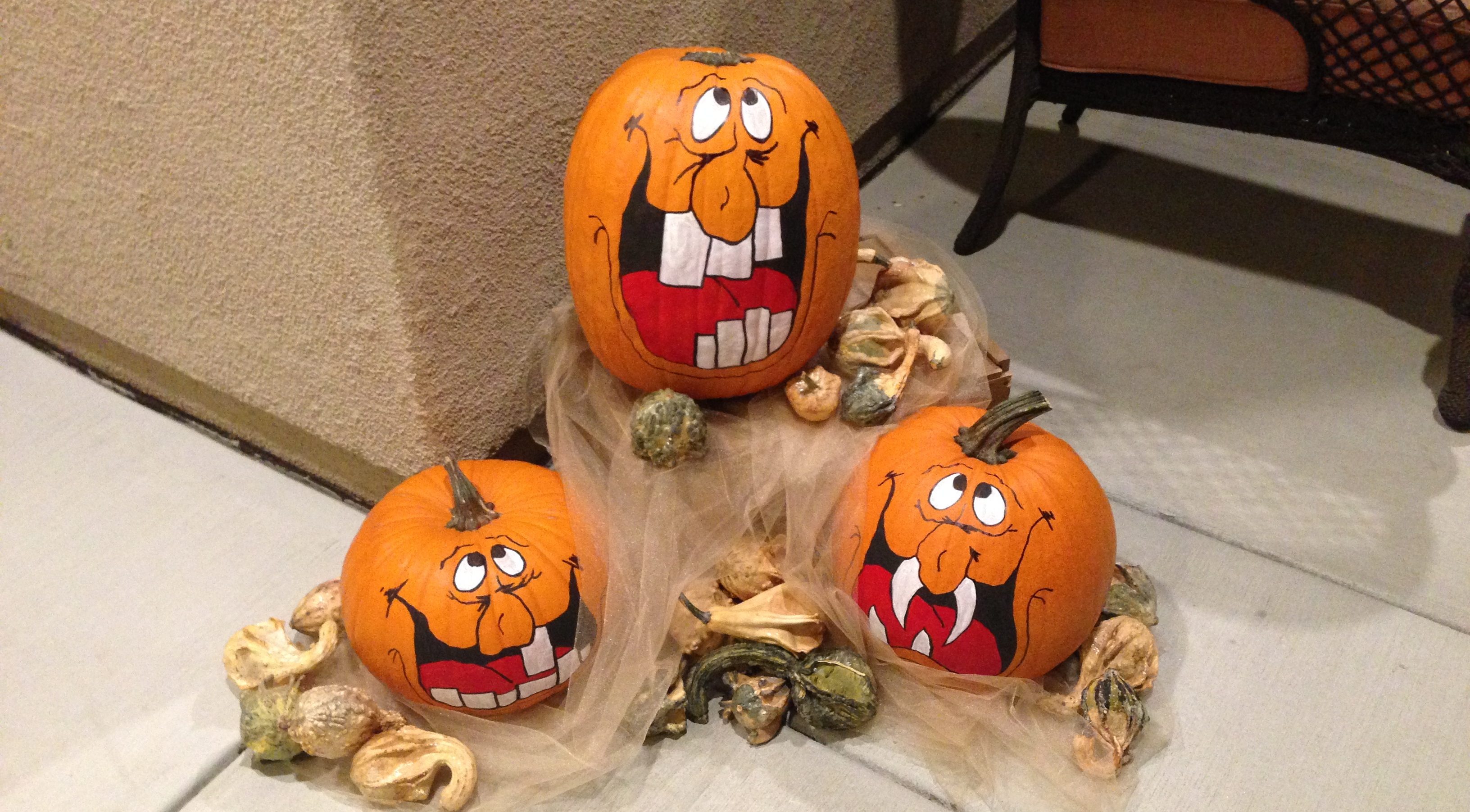 Painted Pumpkins