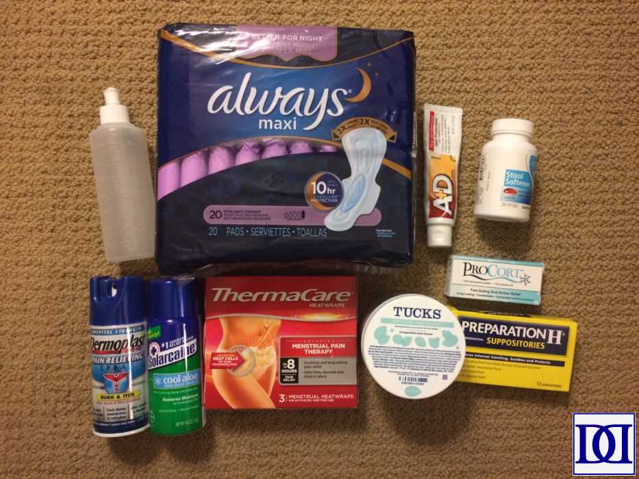 Post-Partum Recovery Kit (Vaginal & C-Section)